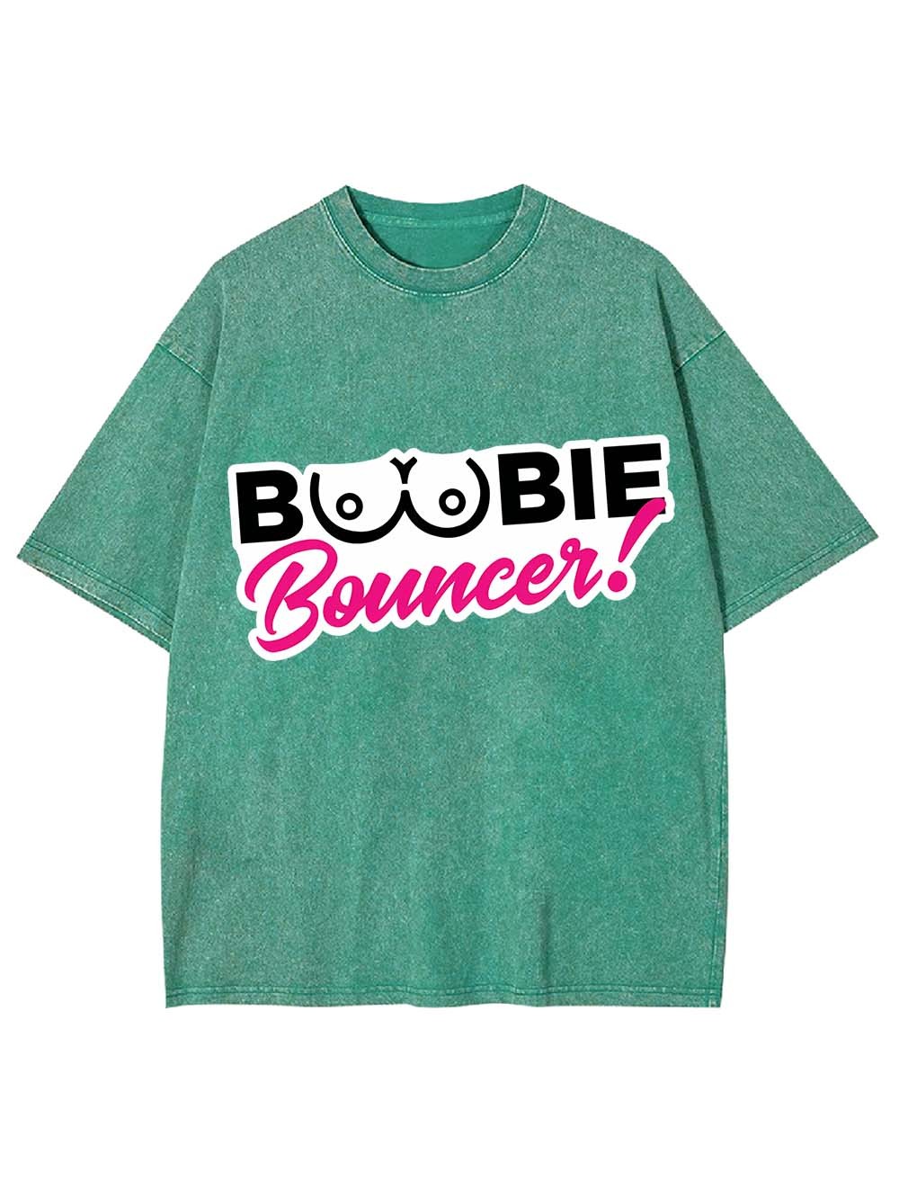 Boobie Bouncer Washed Tshirt