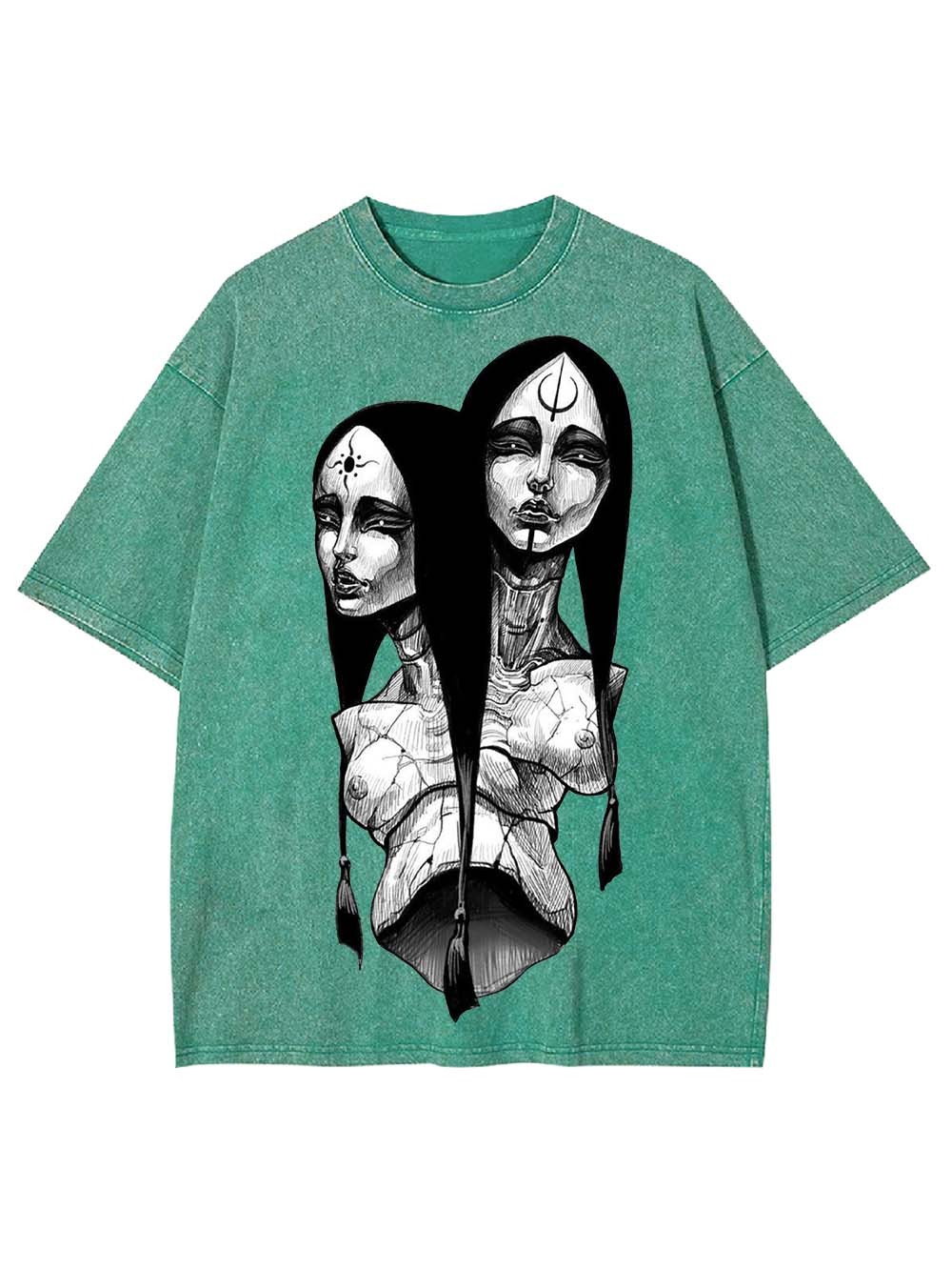 DUALITY OF SOULS WASHED TSHIRT