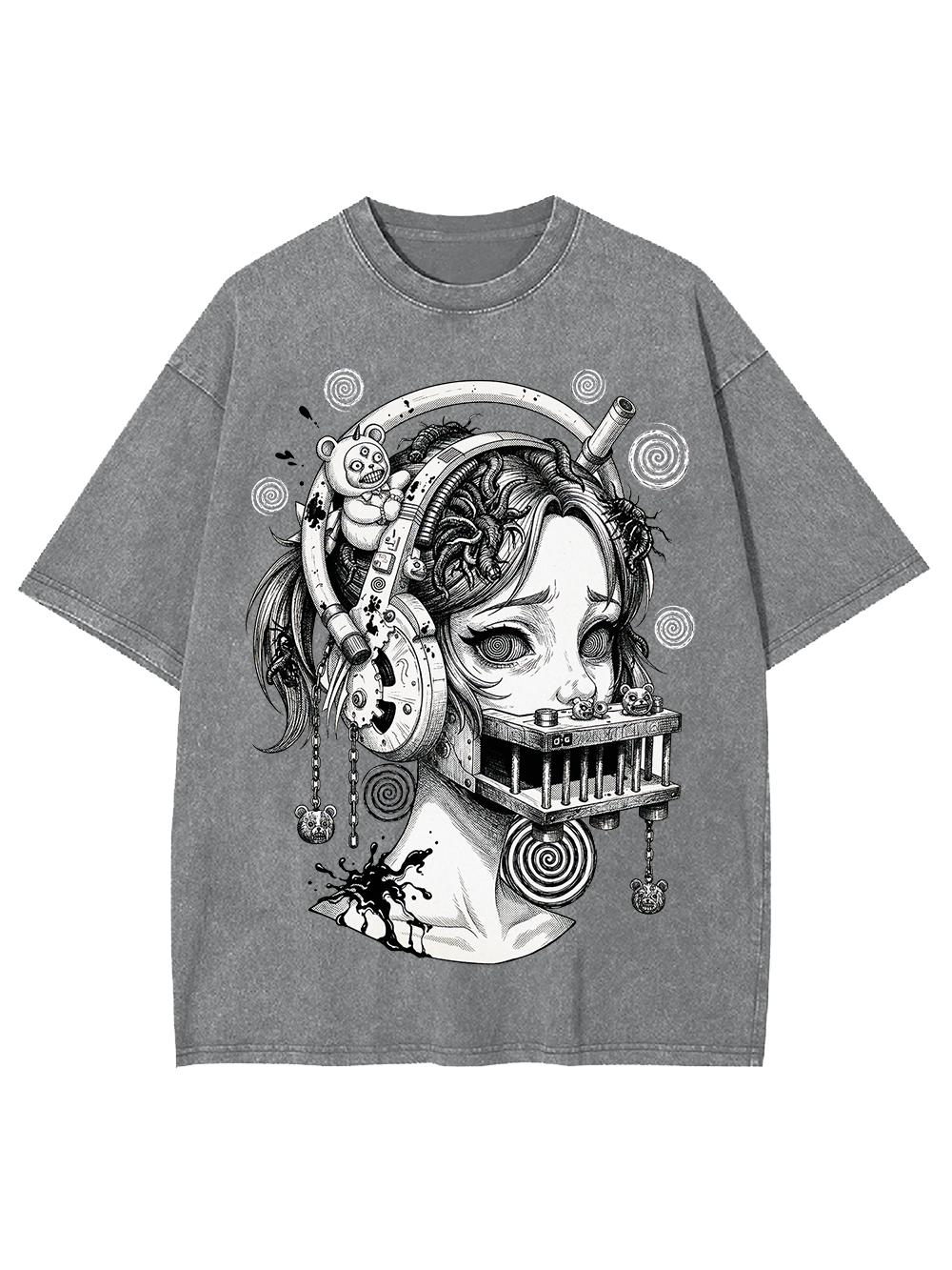 Mute Doll Washed Tshirt