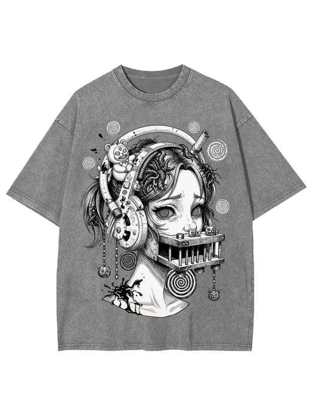 Mute Doll Washed Tshirt