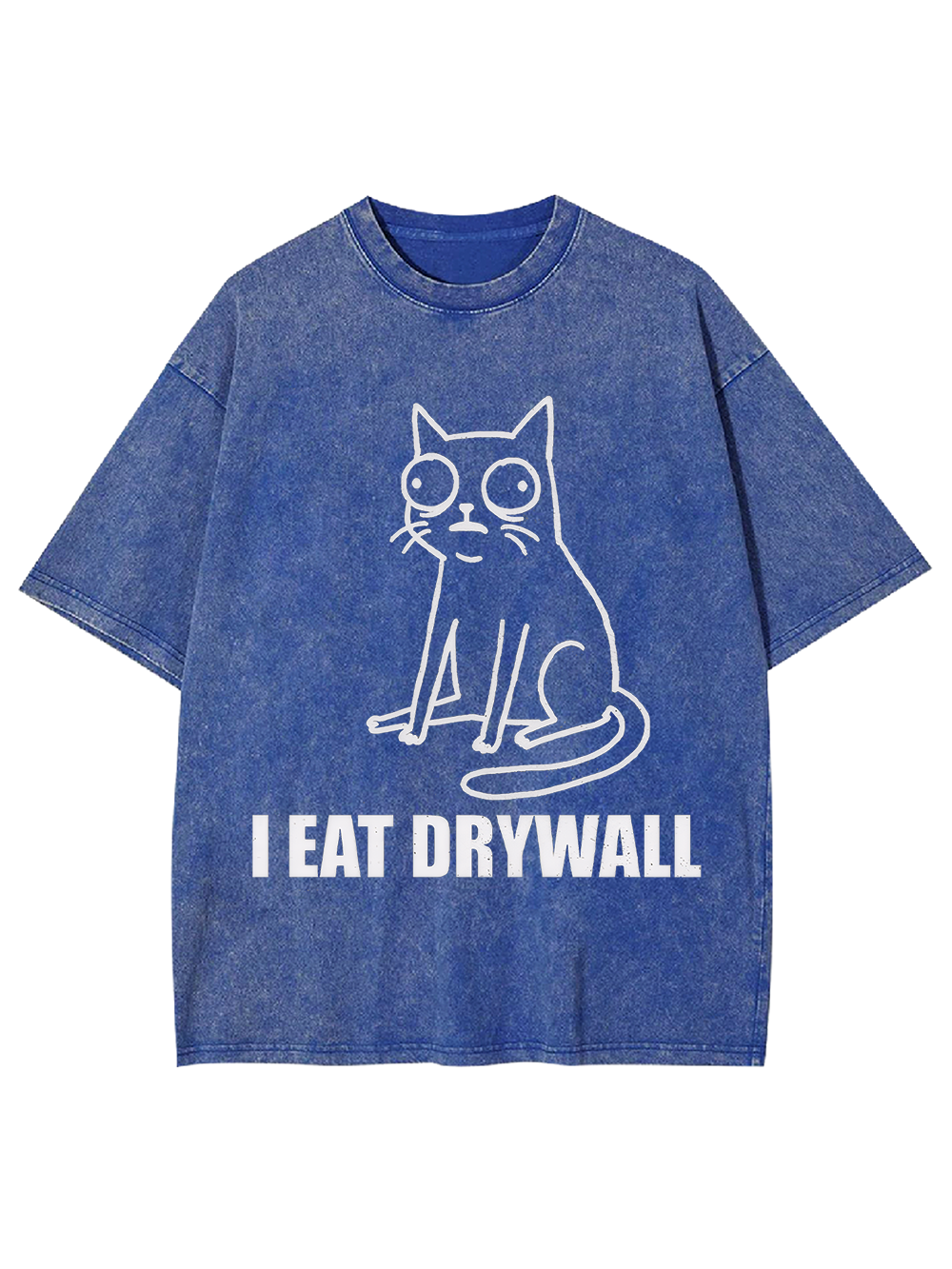 I EAT DRYWALL Washed Tshirt