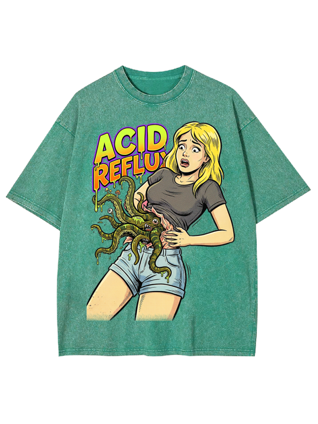 ACID REFLUX Washed Tshirt