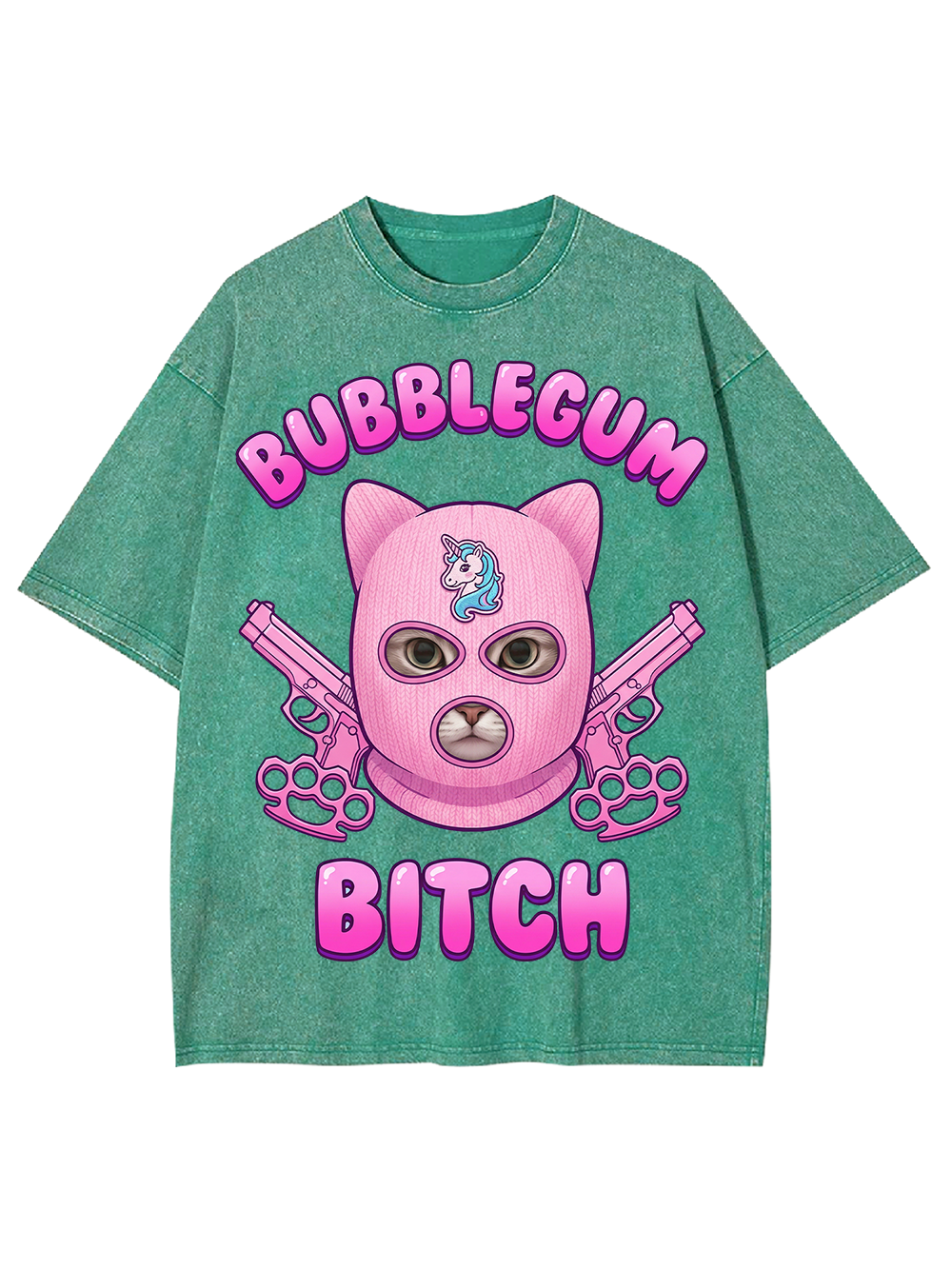 BUBBLEGUM BITCH Washed Tshirt