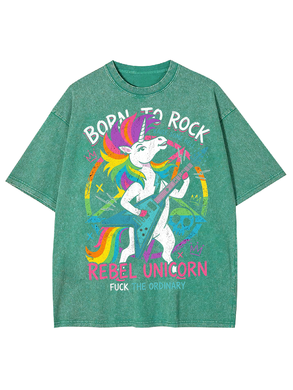 FUCK THE ORDINARY Washed Tshirt