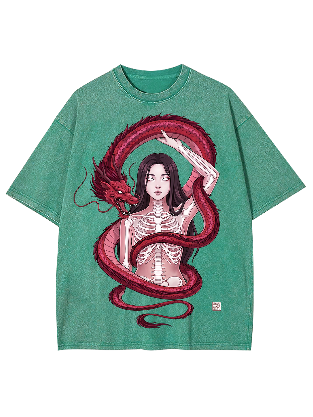 Spirit of the Red Dragon Washed Tshirt