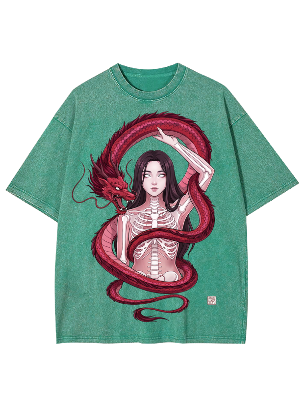 Spirit of the Red Dragon Washed Tshirt