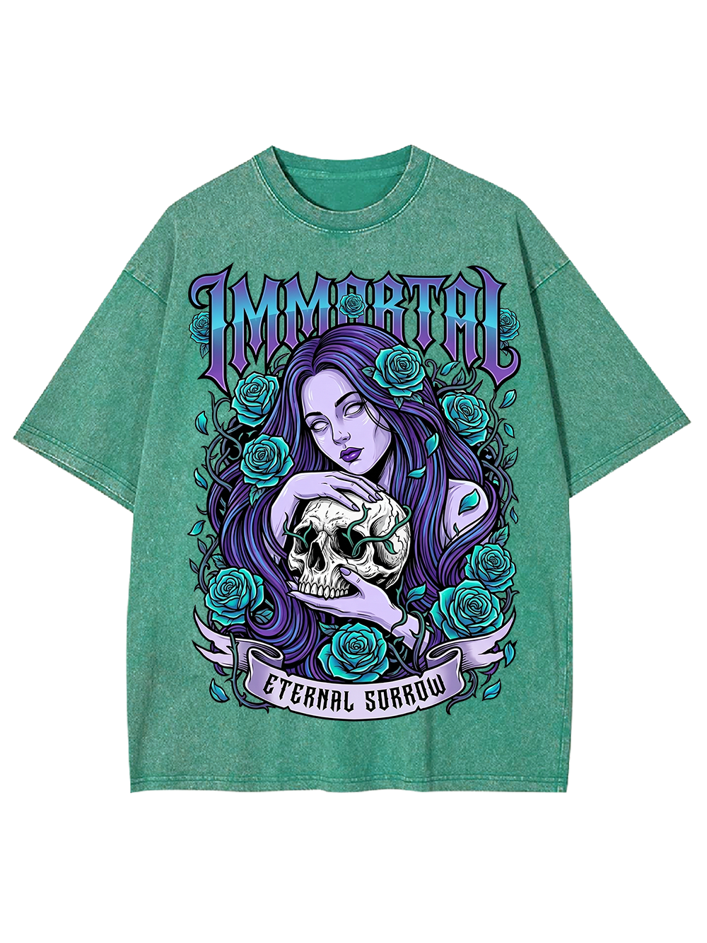 IMMORTAL ETERNAL SORROW Washed Tshirt