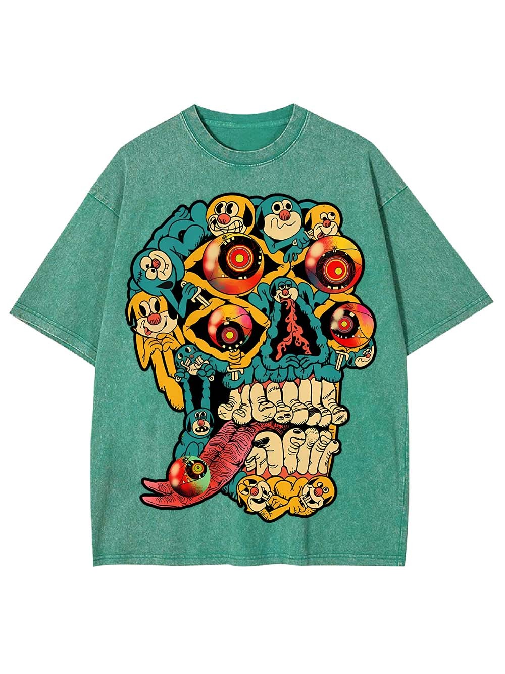 Playful Death Washed Tshirt