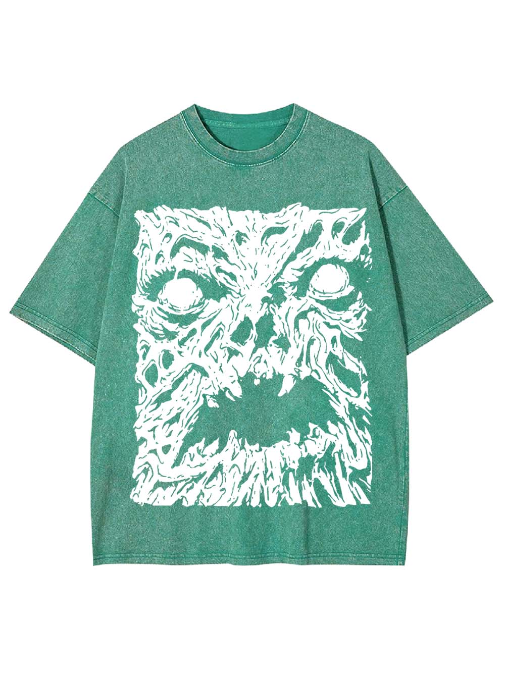 The Melting Face of Horror Washed Tshirt