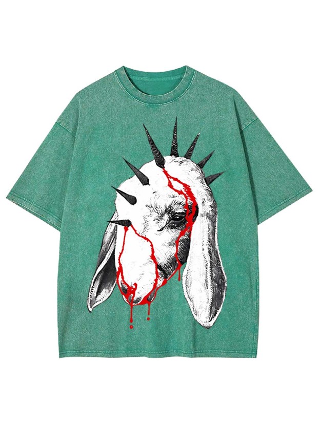Bloody Goat Washed Tshirt