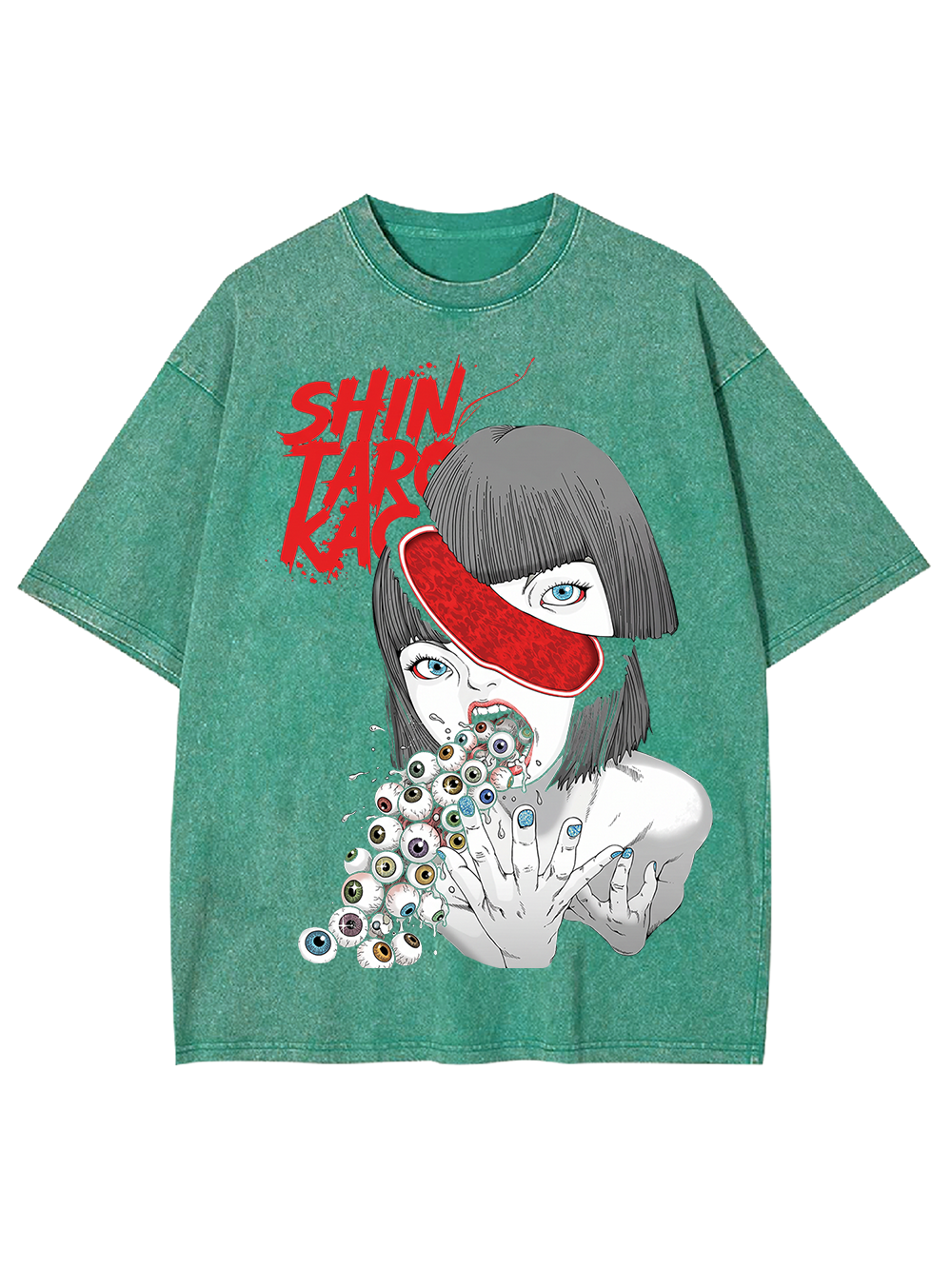 Creepy Psychedelic Eye Washed Tshirt