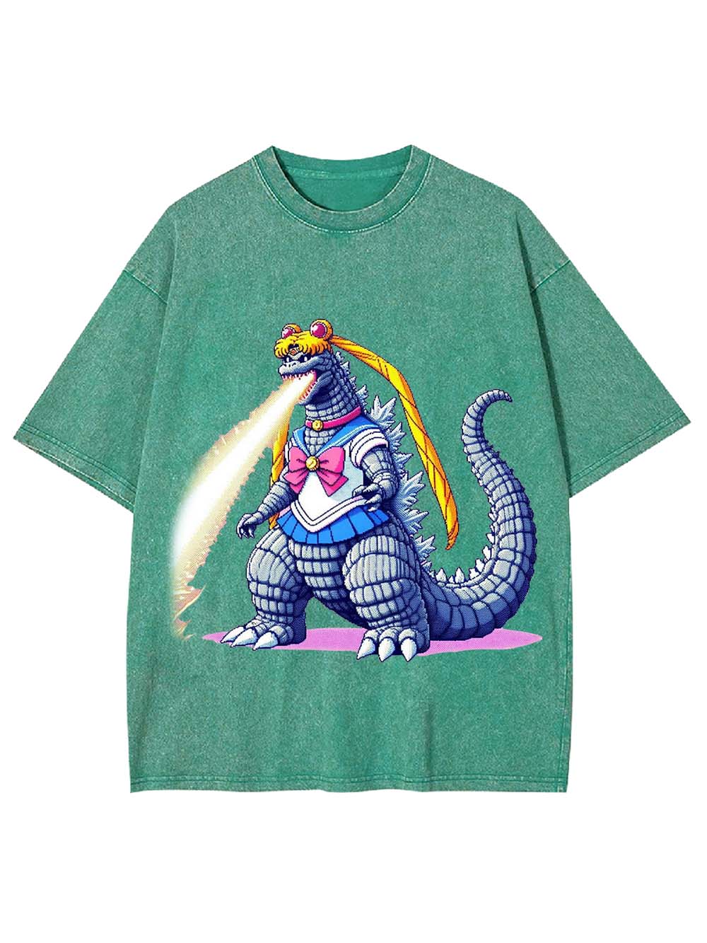 Sailor Godzilla Washed Tshirt
