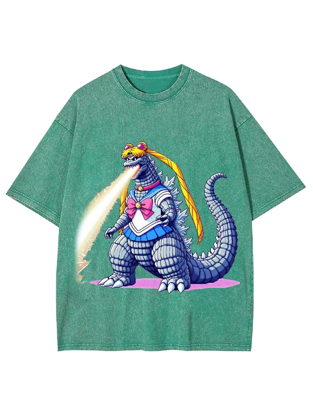 Sailor Godzilla Washed Tshirt