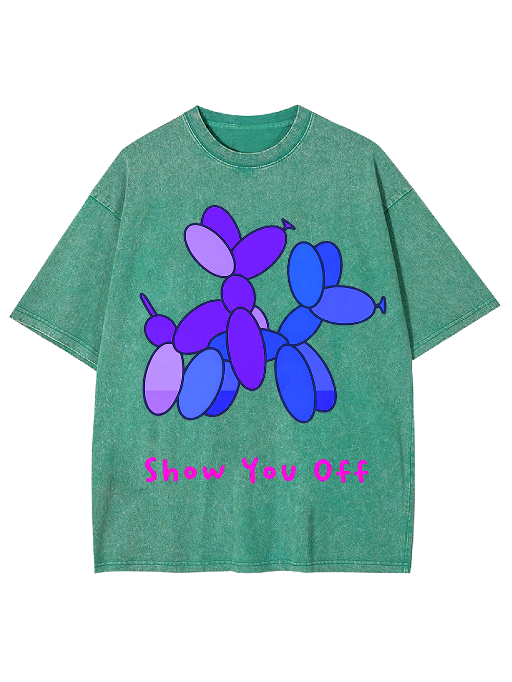 SHOW YOU OFF WASHED TSHIRT