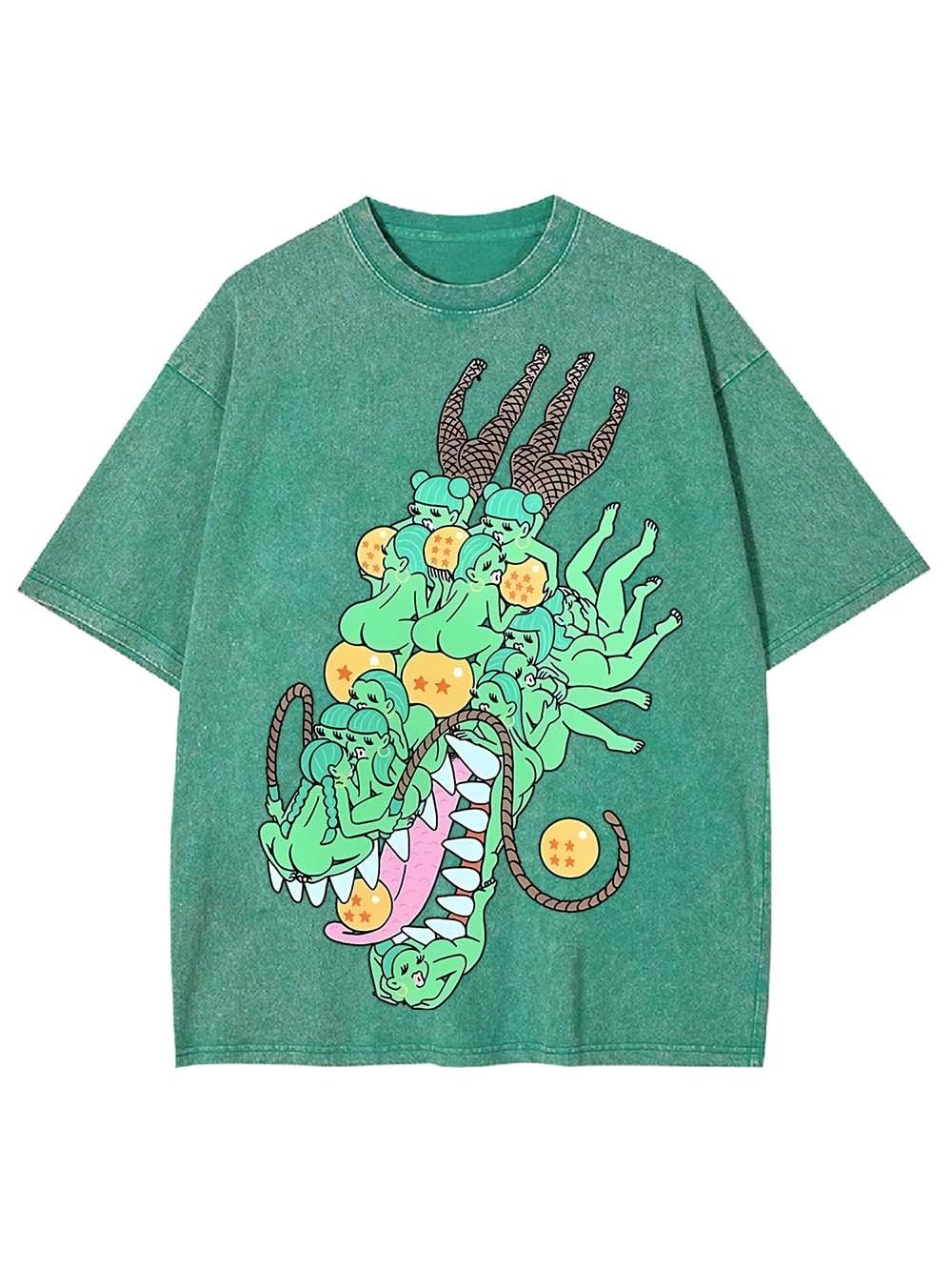 Dragon of Temptation Washed Tshirt