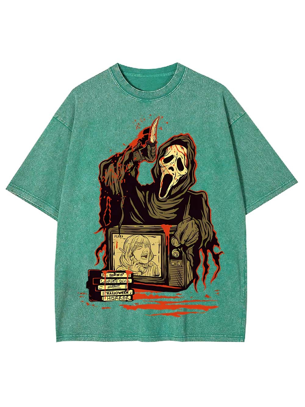Scream of Horror Washed Tshirt