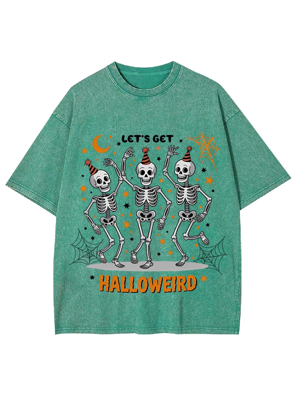 Let's Go Halloweird Washed Tshirt