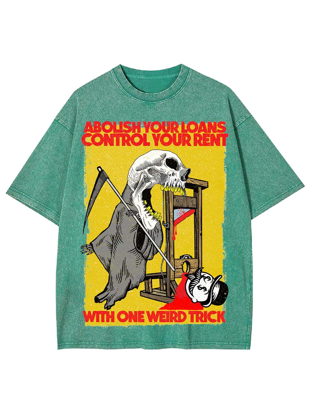 One Weird Trick for Revolution Washed Tshirt