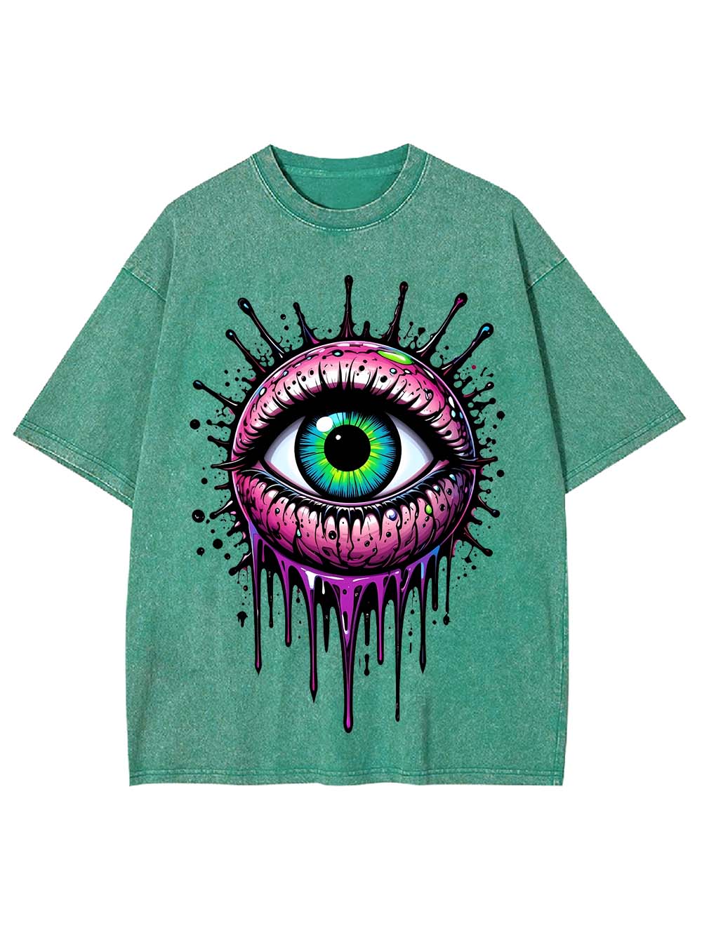 Melting Gaze Washed Tshirt