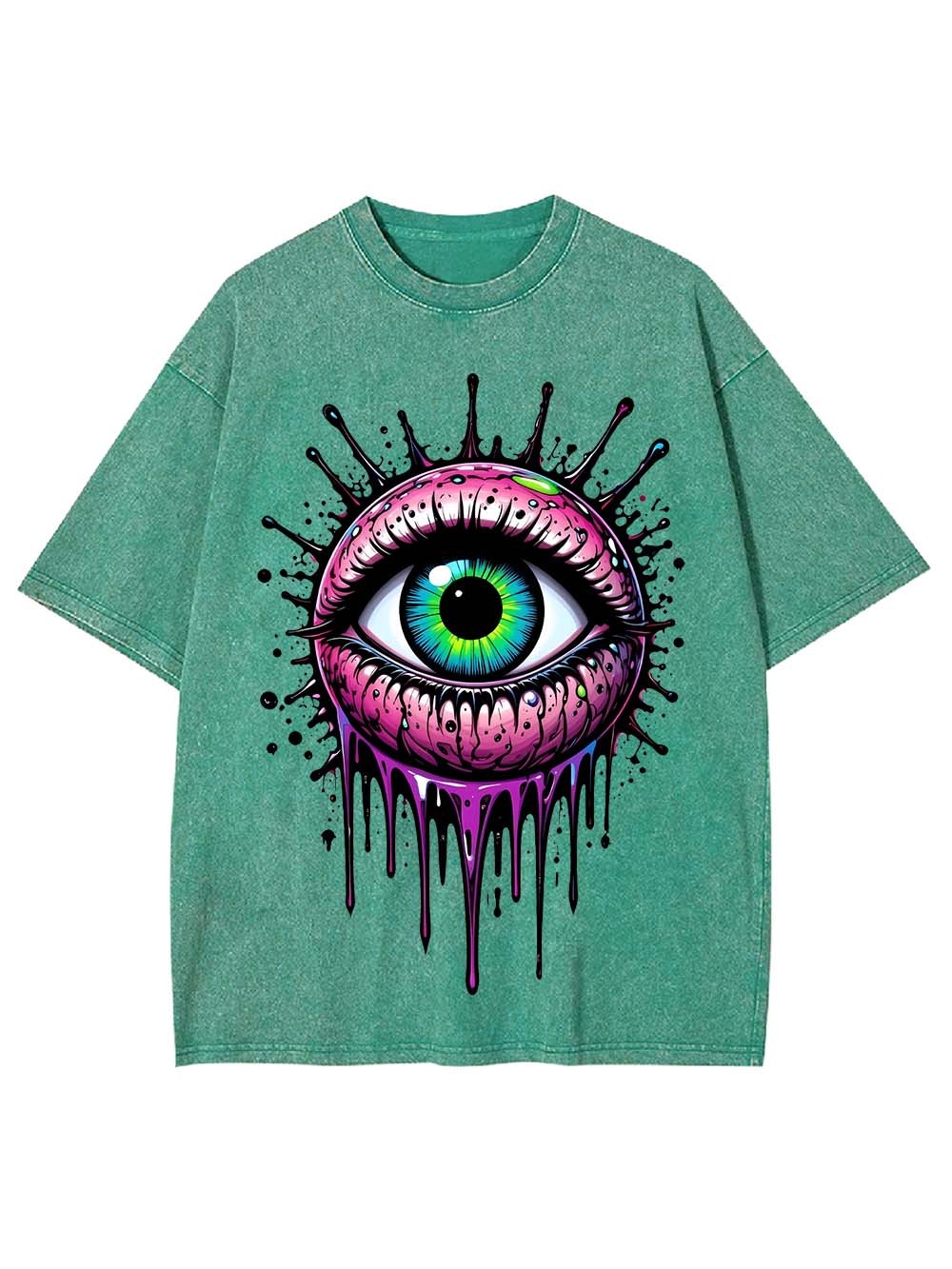 Melting Gaze Washed Tshirt