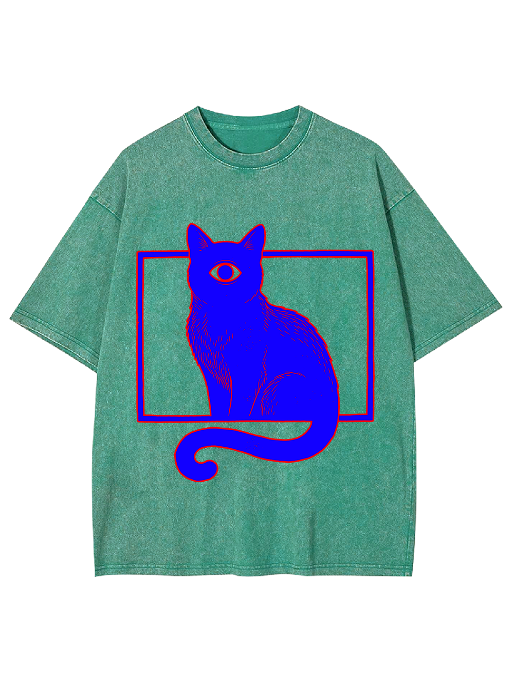 CYCLOPS CAT WASHED TSHIRT