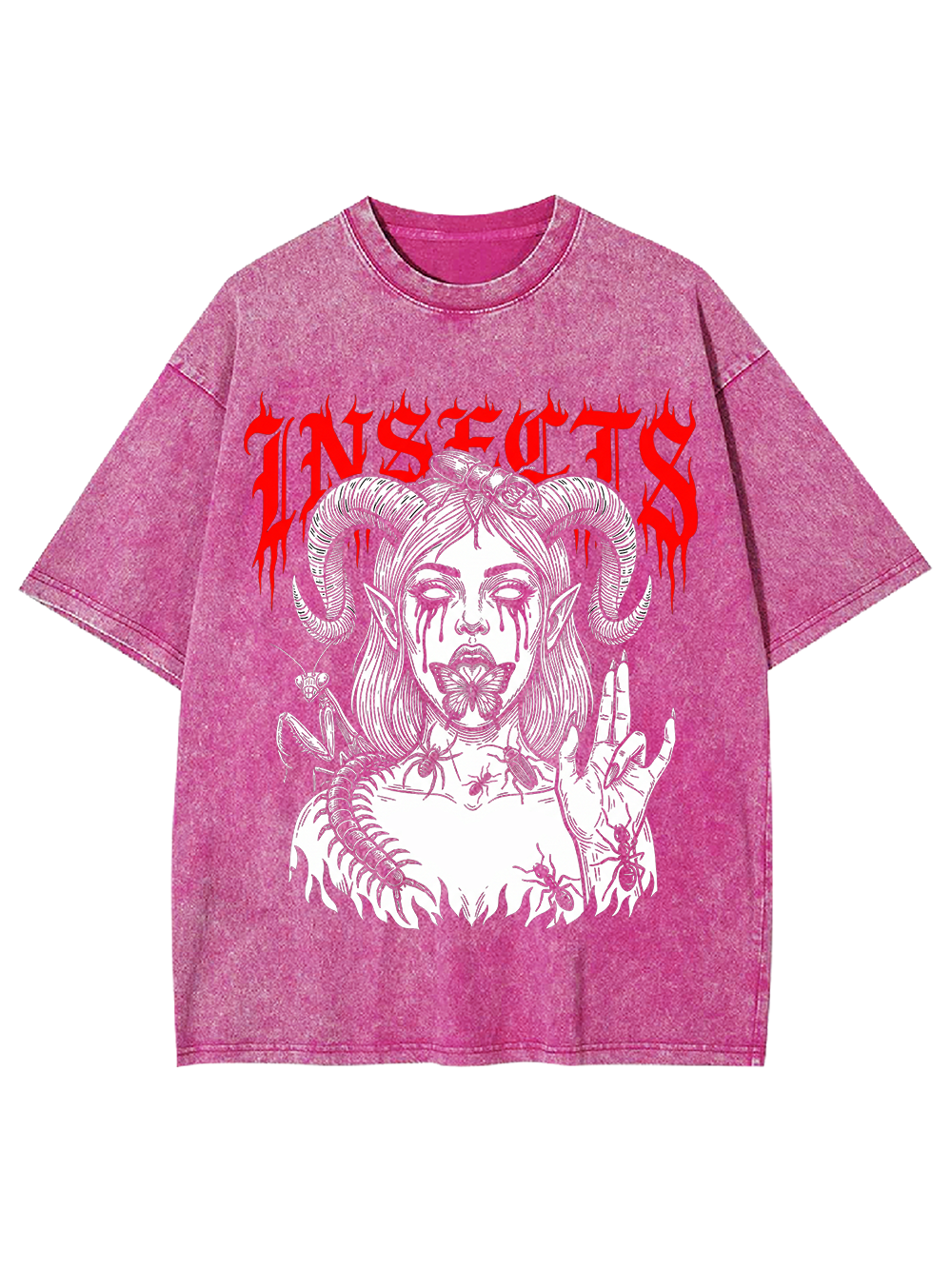 INSECTS WASHED TSHIRT