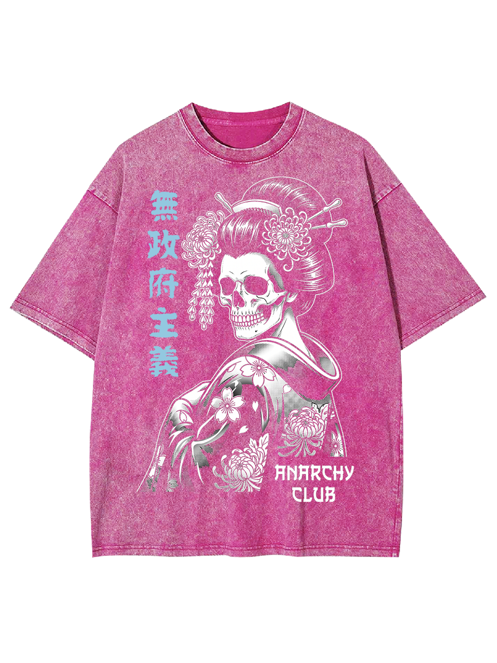 ANARCHY GEISHA WASHED TSHIRT