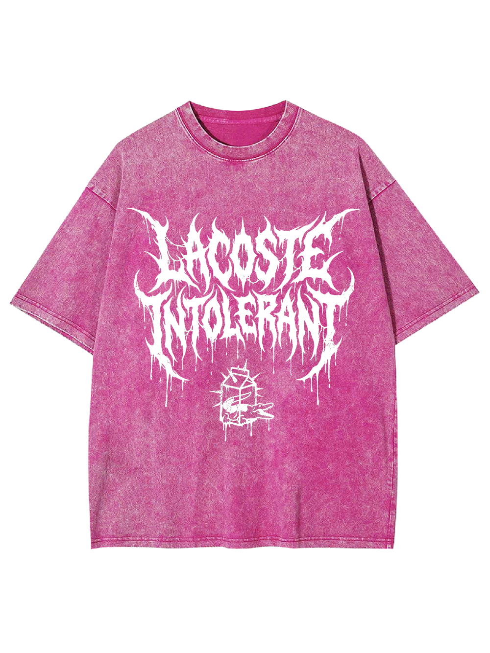 LACOSTE INTOLERANT WASHED TSHIRT