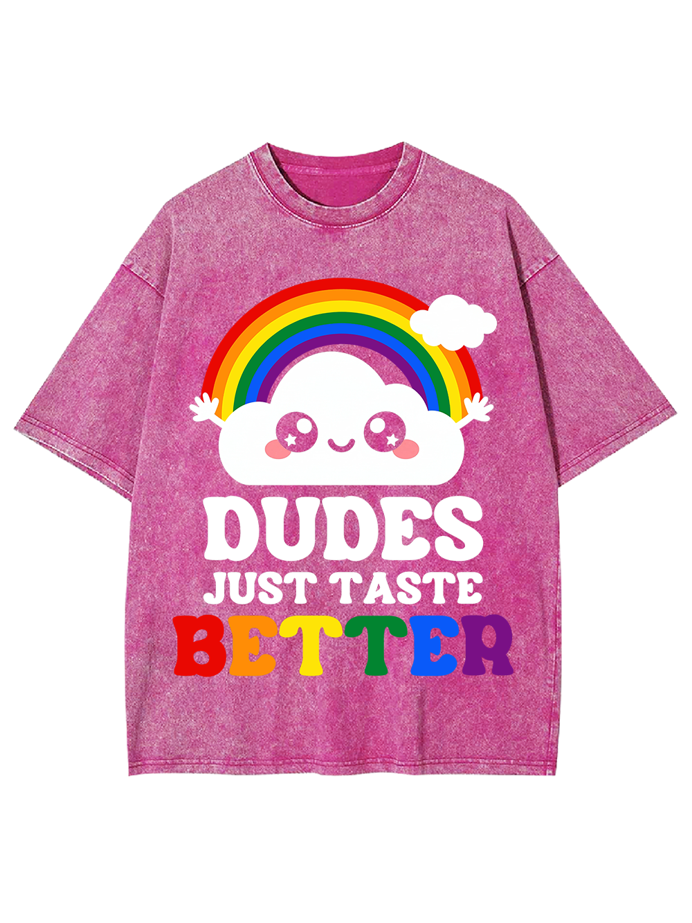 DUDES JUST TASTE BETTER WASHED TSHIRT