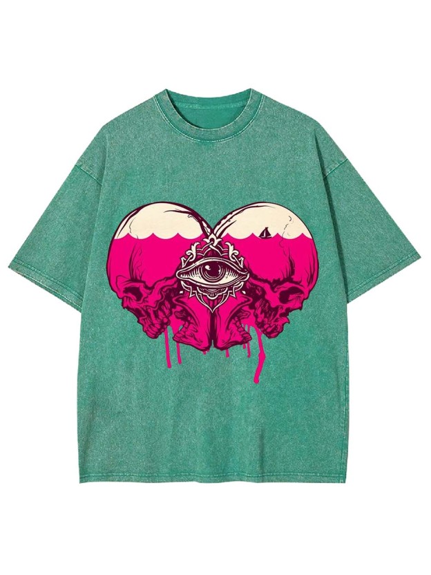 Heart of the All-Seeing Washed Tshirt