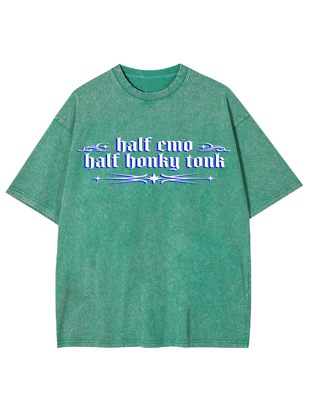 HALF EMO HALF HONKY TONK WASHED TSHIRT