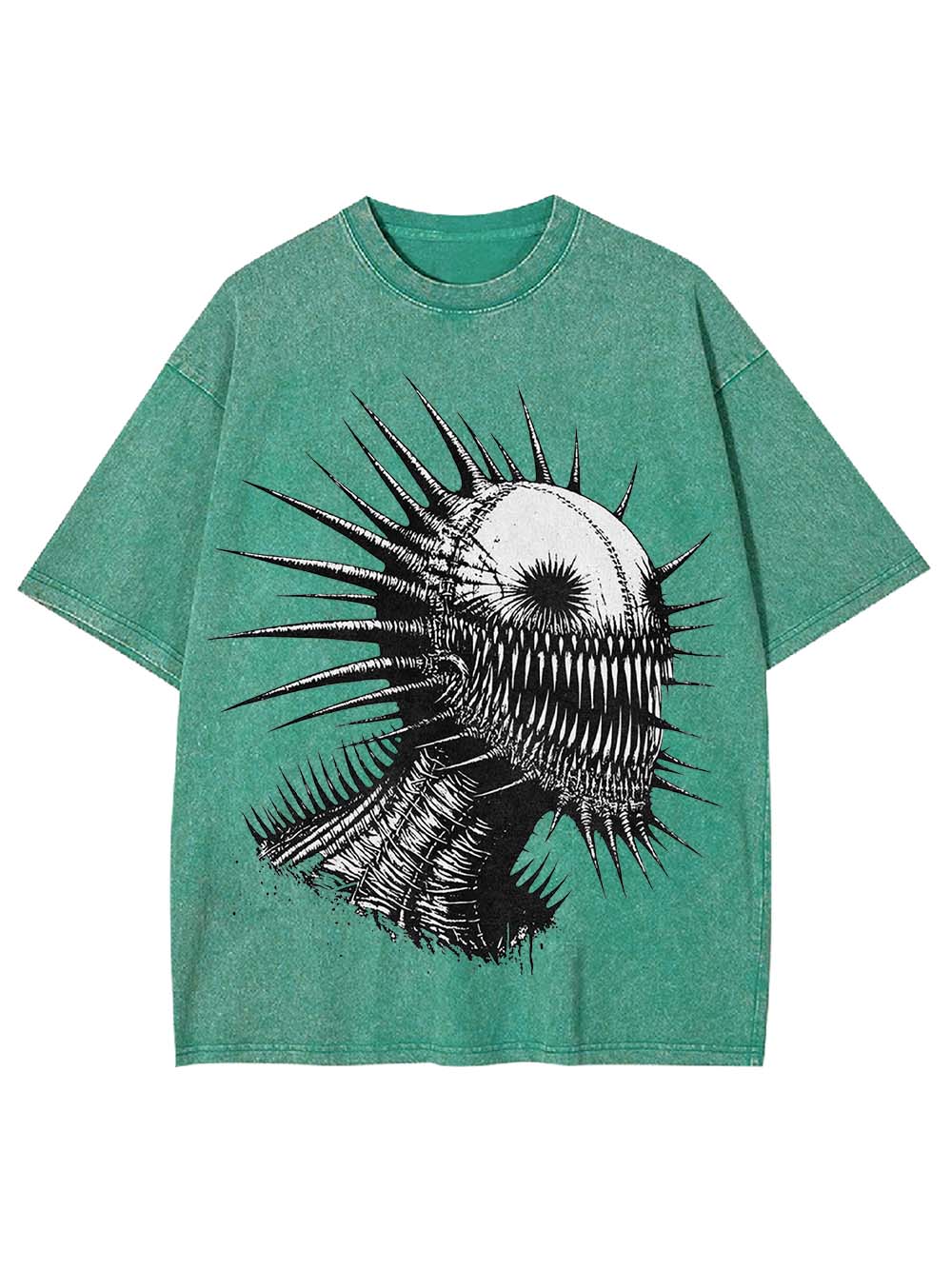 Spiked Nightmare Washed Tshirt