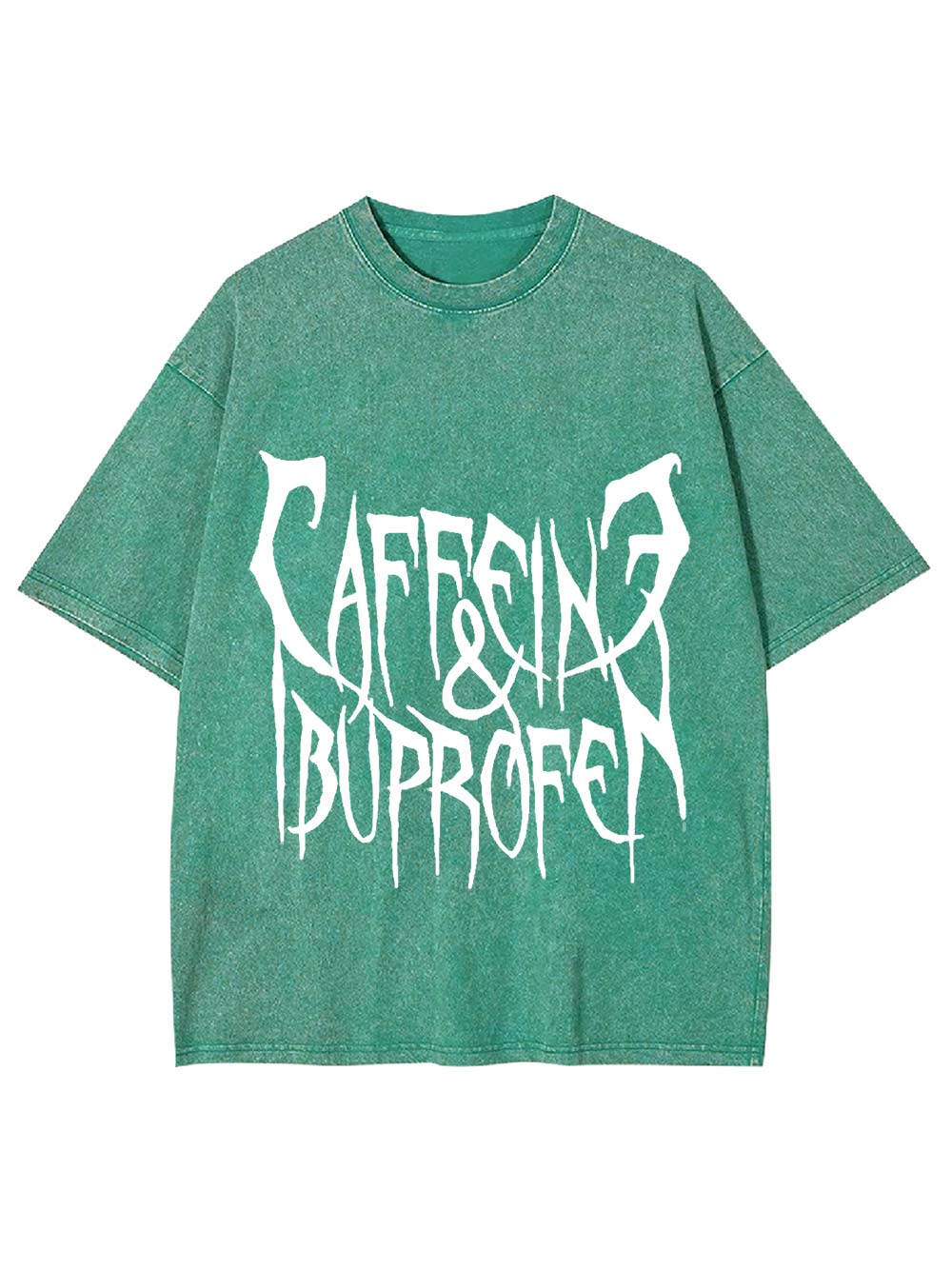 Caffeine & Ibuprofen  Washed Tshirt