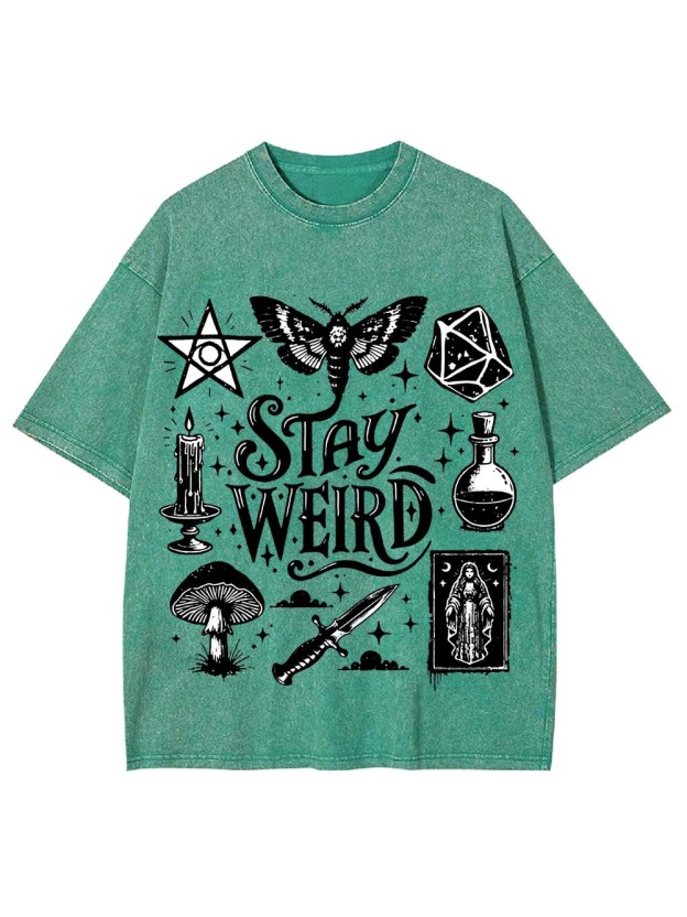 Mystic Vibes Washed Tshirt