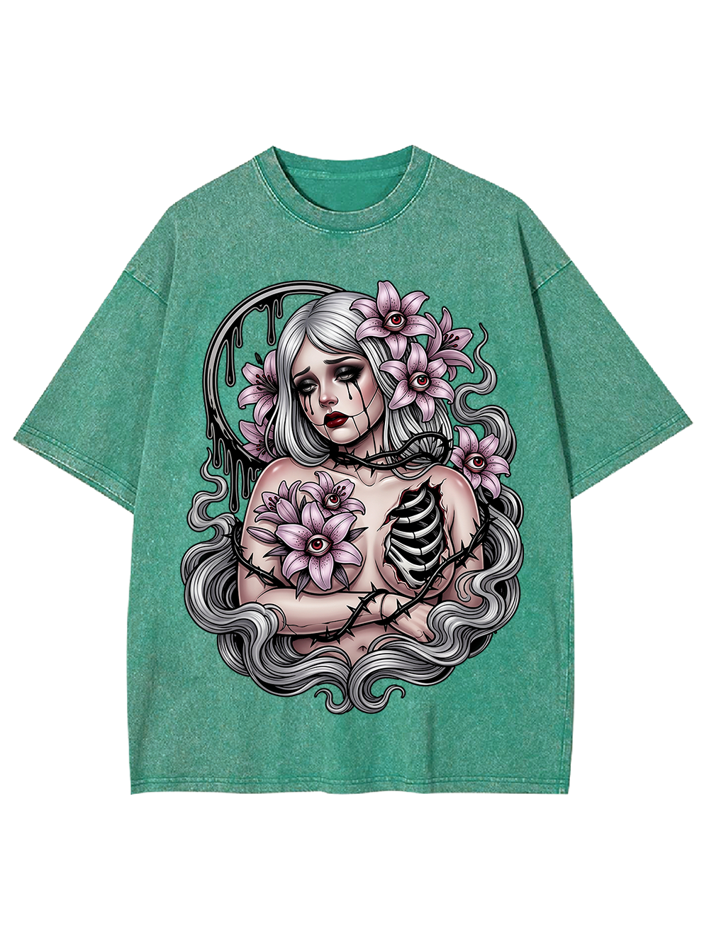 BLOOMING FROM WITHIN AAA WASHED TSHIRT