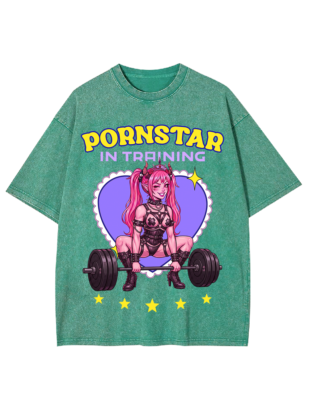 PORNSTAR IN TRAINING AAA WASHED TSHIRT