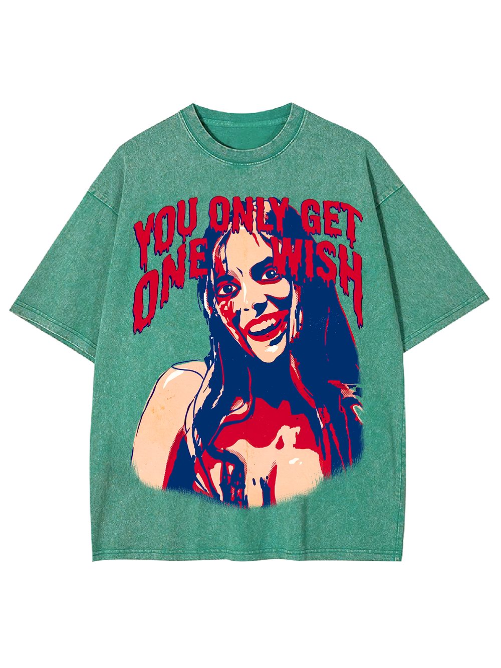 YOU ONLY GET ONE WISH AAA WASHED TSHIRT