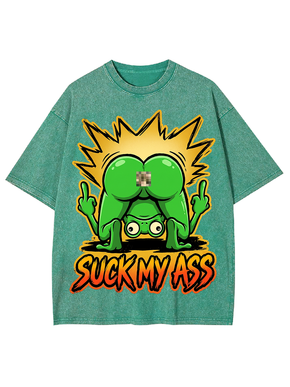 SUCK MY ASS WASHED TSHIRT