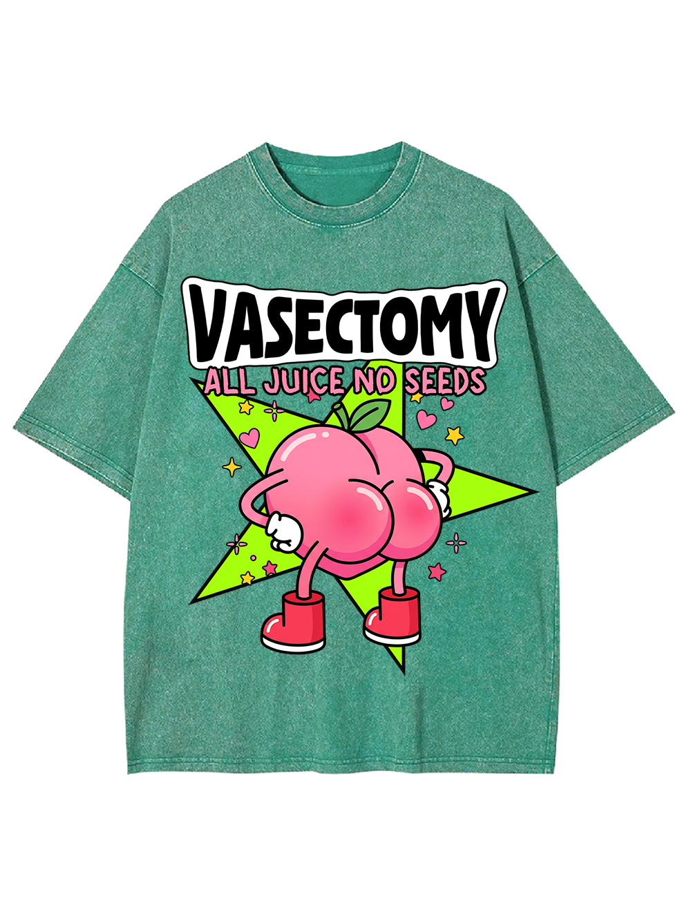 VASECTOMY WASHED TSHIRT