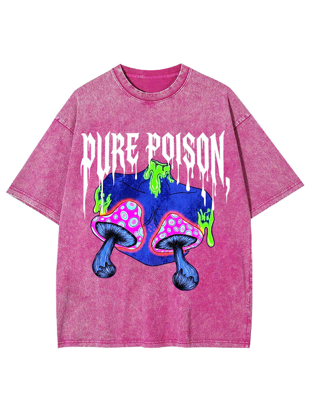 PURE POISON AAA WASHED TSHIRT