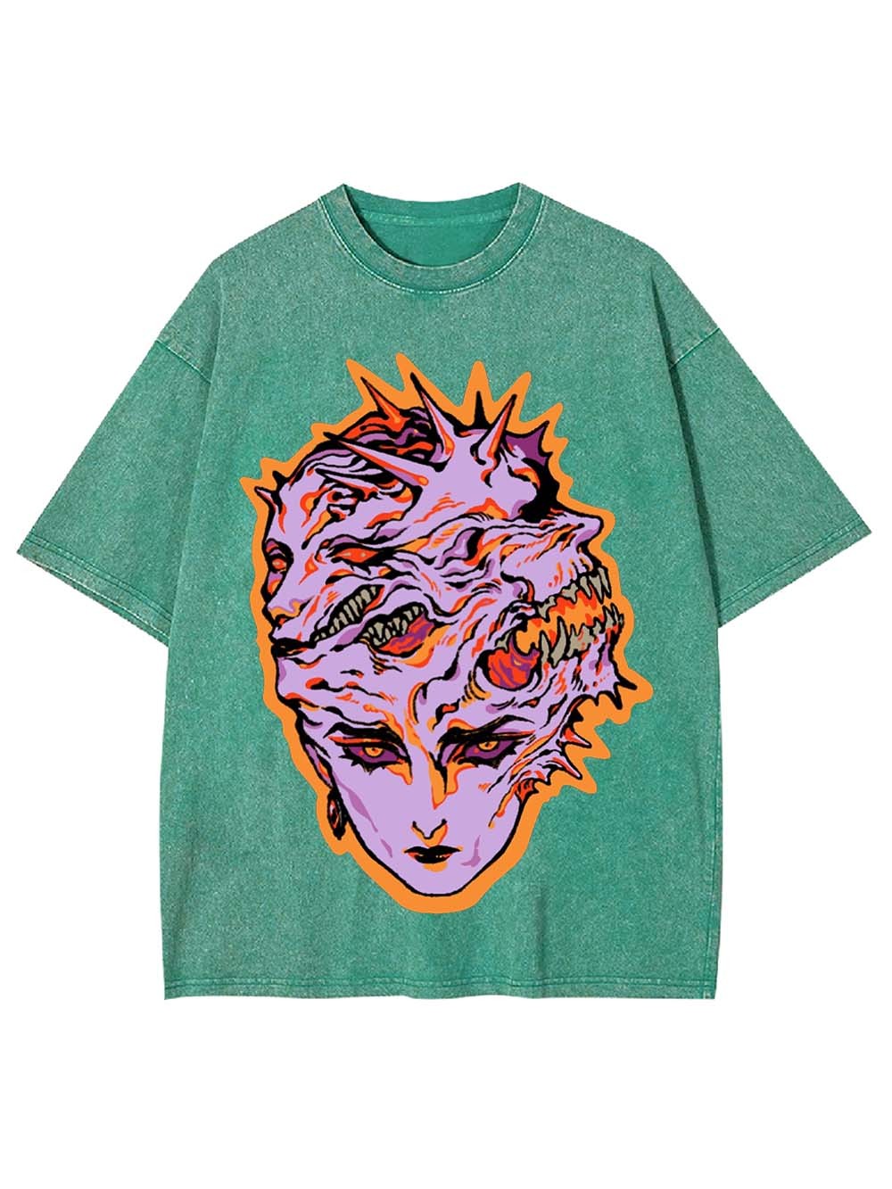 Faces of Chaos Washed Tshirt