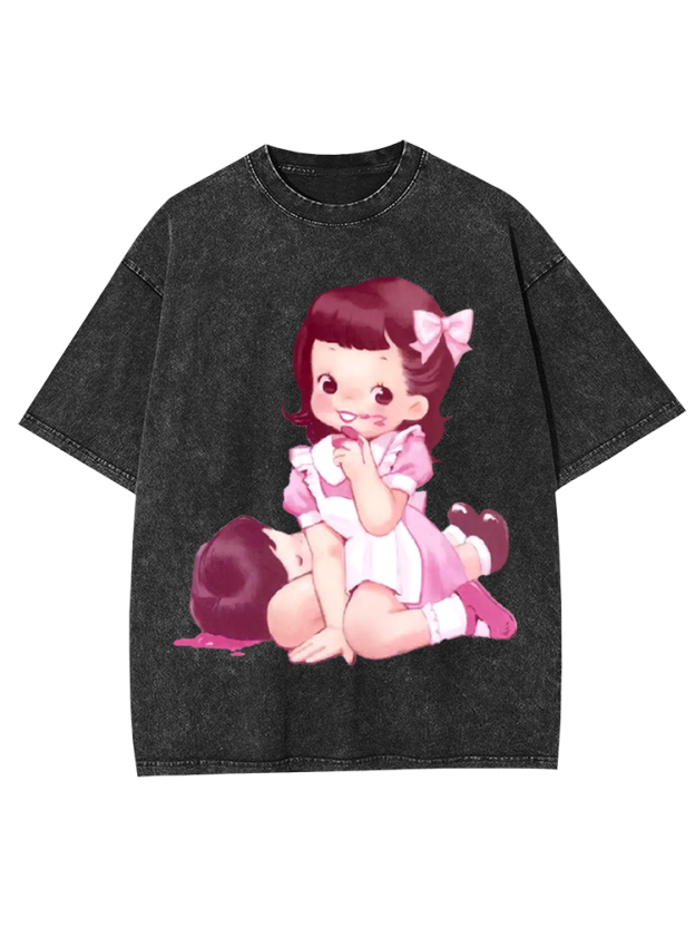 Sweet But Psycho Washed Tshirt