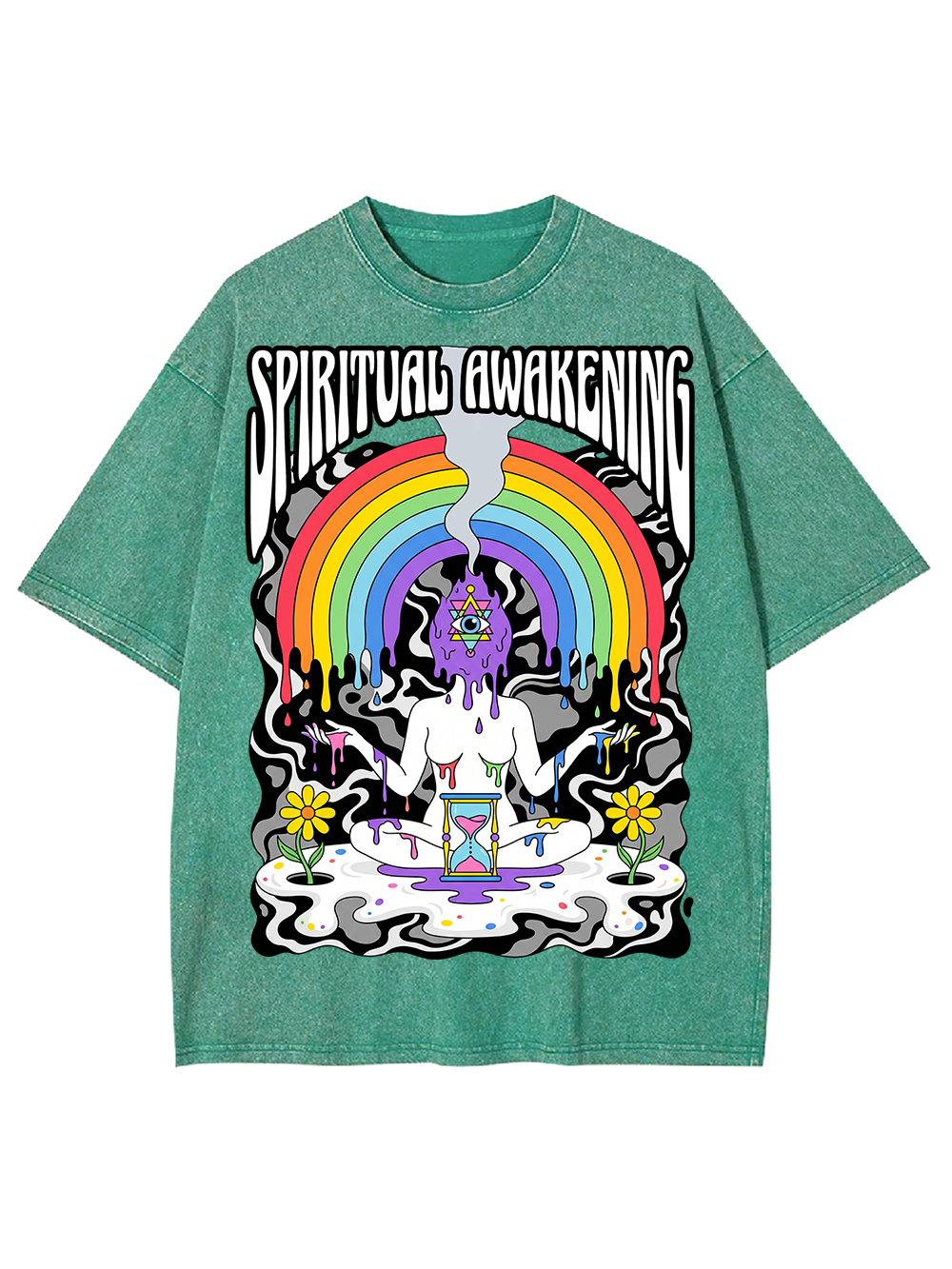 SPIRITUAL AWAKENING AAA WASHED TSHIRT