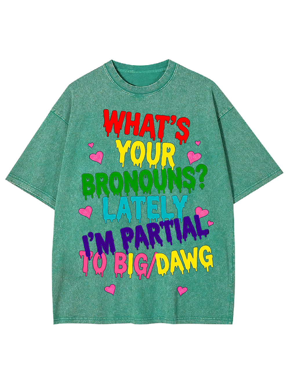 COLORFUL COPY AAA WASHED TSHIRT