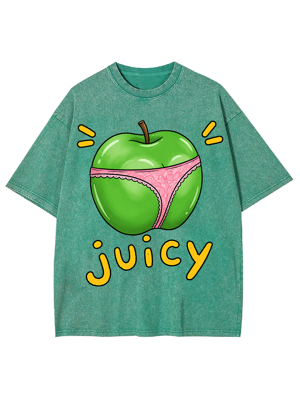 JUICY APPLE AAA WASHED TSHIRT