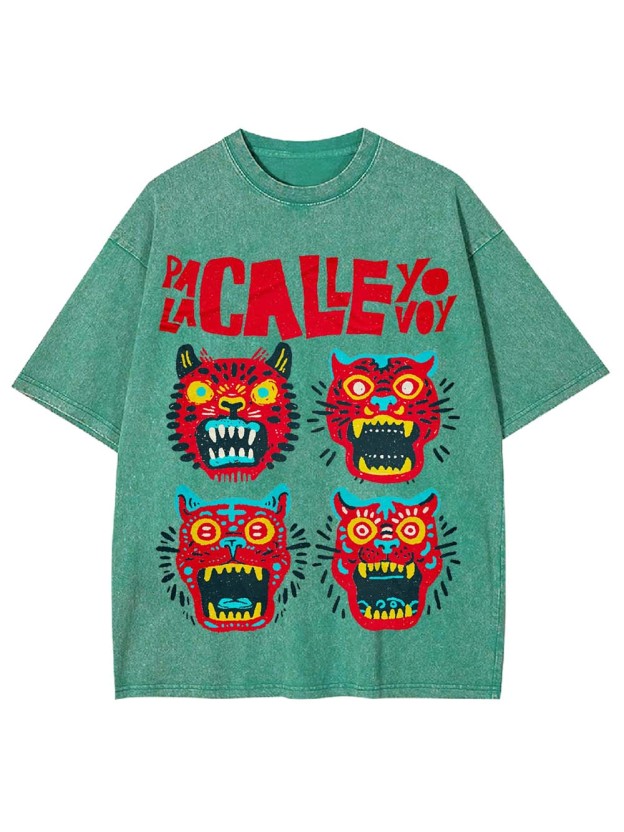 To the Streets I Go Washed Tshirt