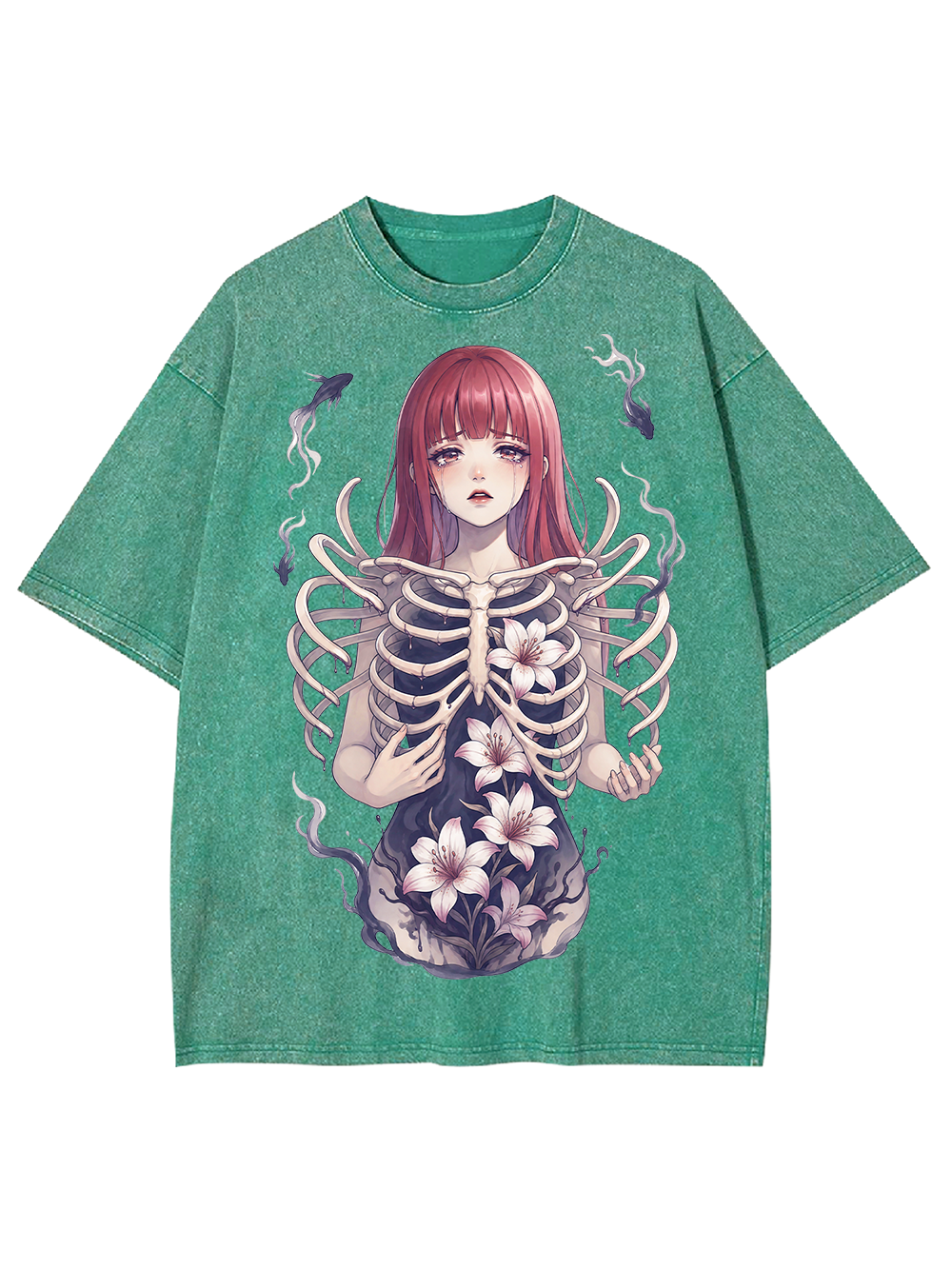RIB CAGE BLOOM AAA WASHED TSHIRT