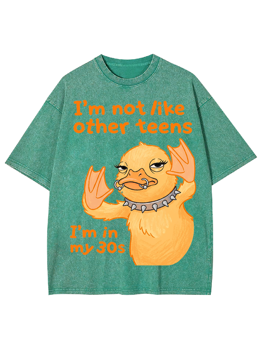 DUCK THIRTIES AAA WASHED TSHIRT