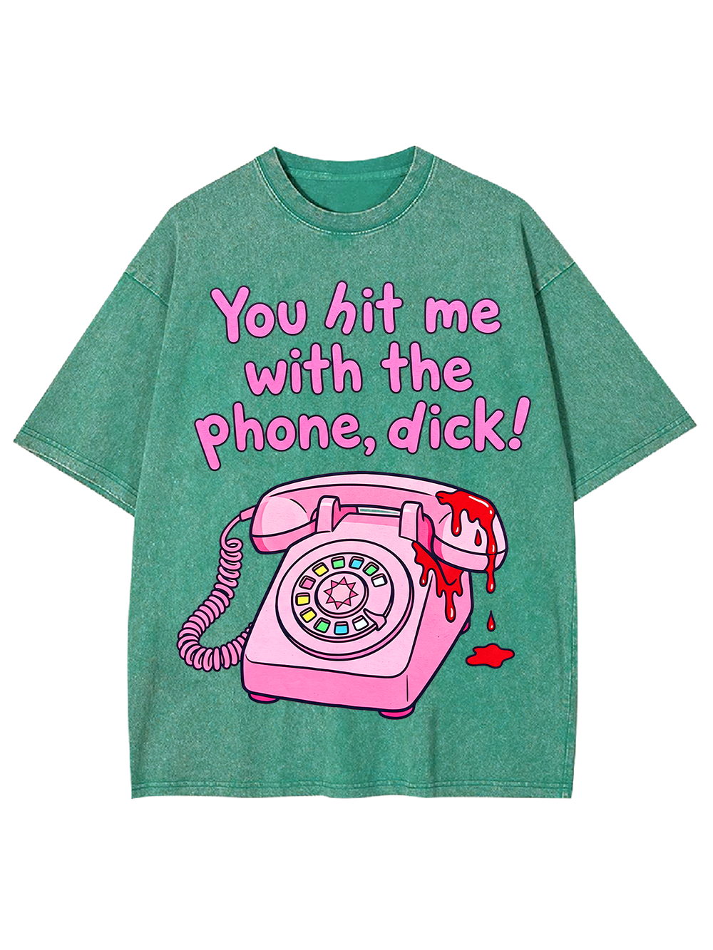 BLOODY CALL AAA WASHED TSHIRT
