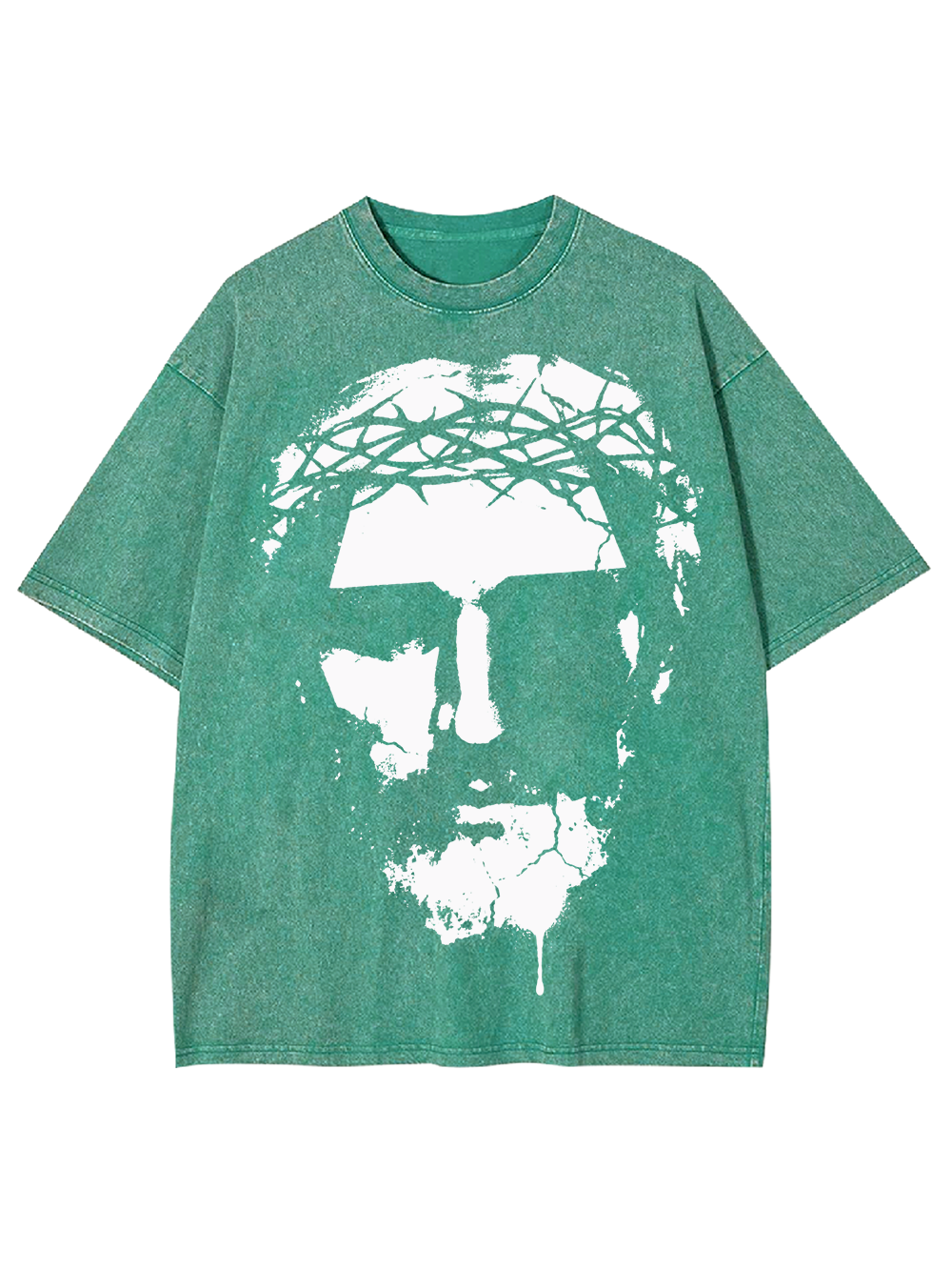 THORNED FACE AAA WASHED TSHIRT